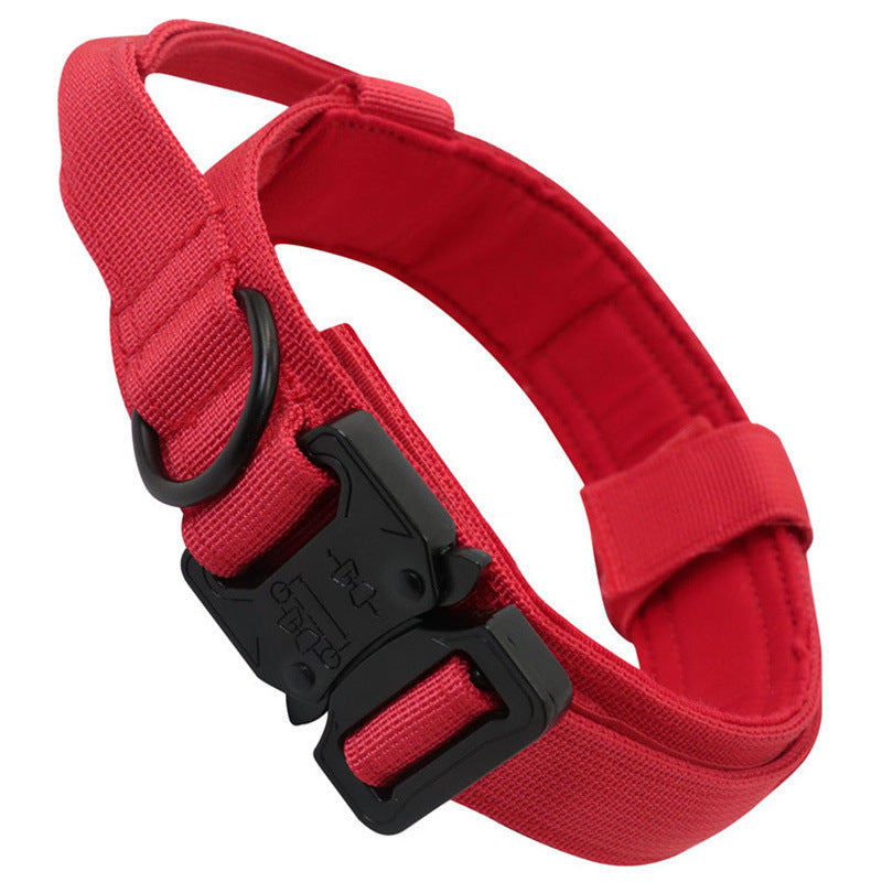 Coleira Tática com Trela para Cães - Treino e Exterior