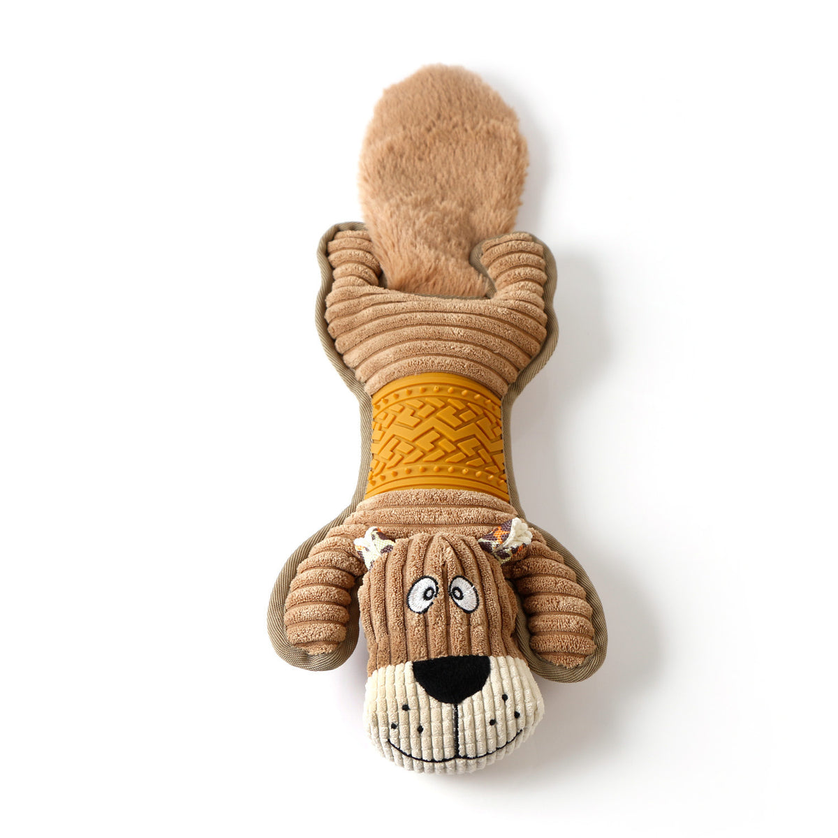 Brinquedo de Peluche Comprido para Cães com Som