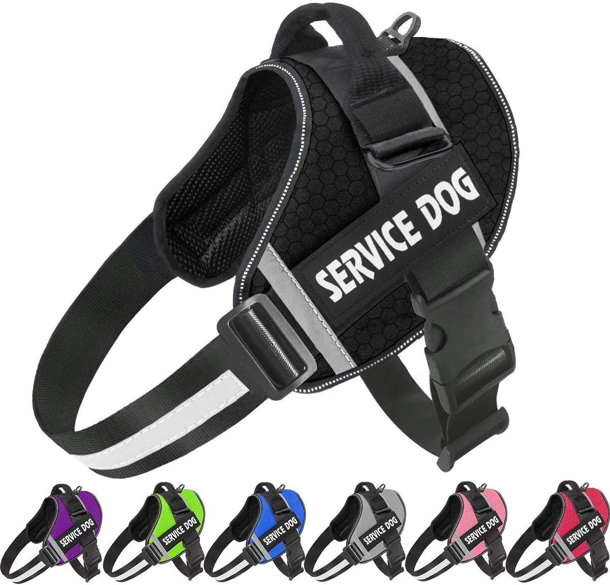 Comfortable Reflective Dog Harness with Leash