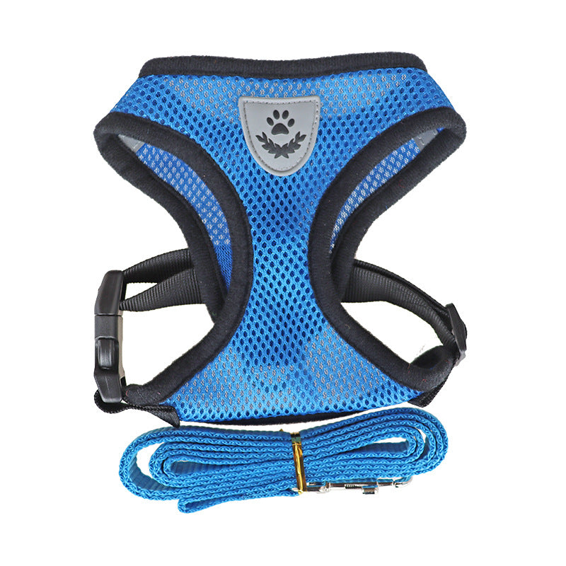 Rope Harness for Dogs with Collar and Leash