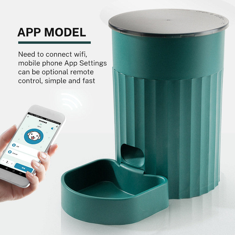 Alimentador Automático Inteligente com Timer para Cães e Gatos