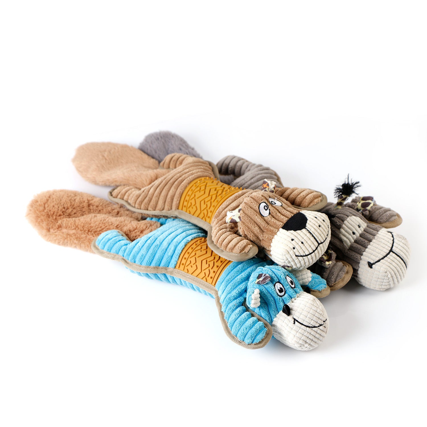 Brinquedo de Peluche Comprido para Cães com Som