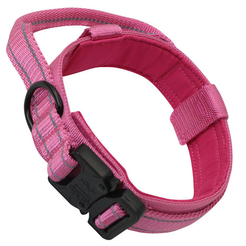 Coleira Tática com Trela para Cães - Treino e Exterior