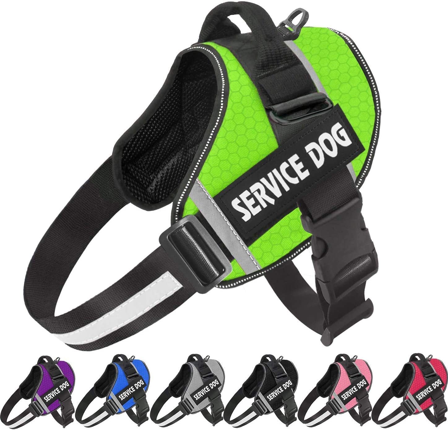 Comfortable Reflective Dog Harness with Leash